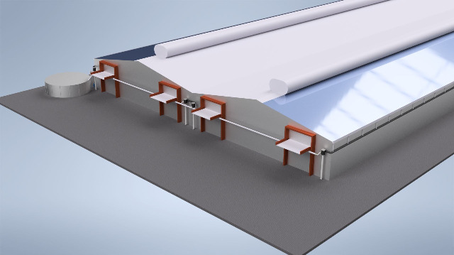 Rainwater harvesting concept design for 11000sqm warehouse 